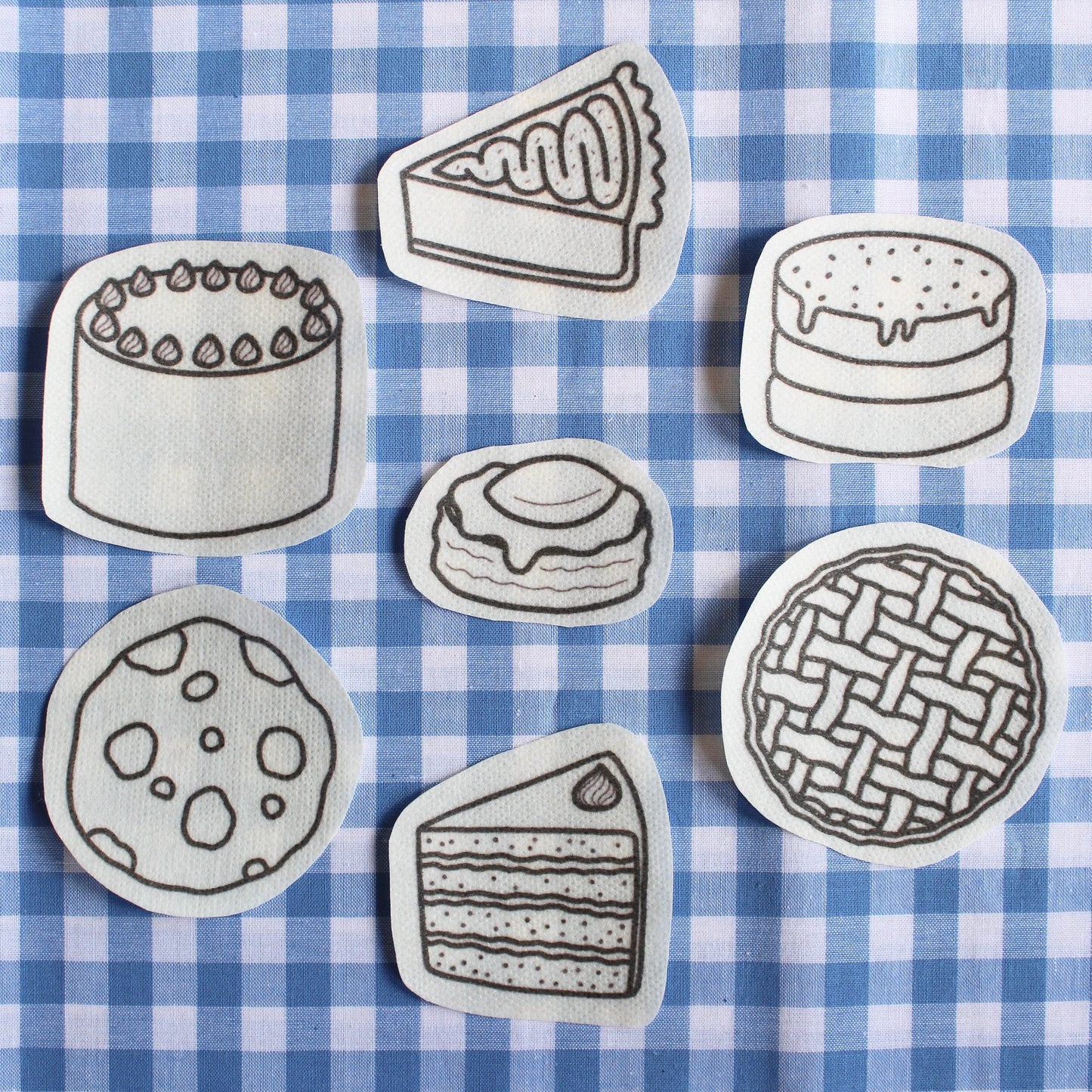 Stick + Stitch Hand Embroidery Pack - Aunty Lucy's Cakery