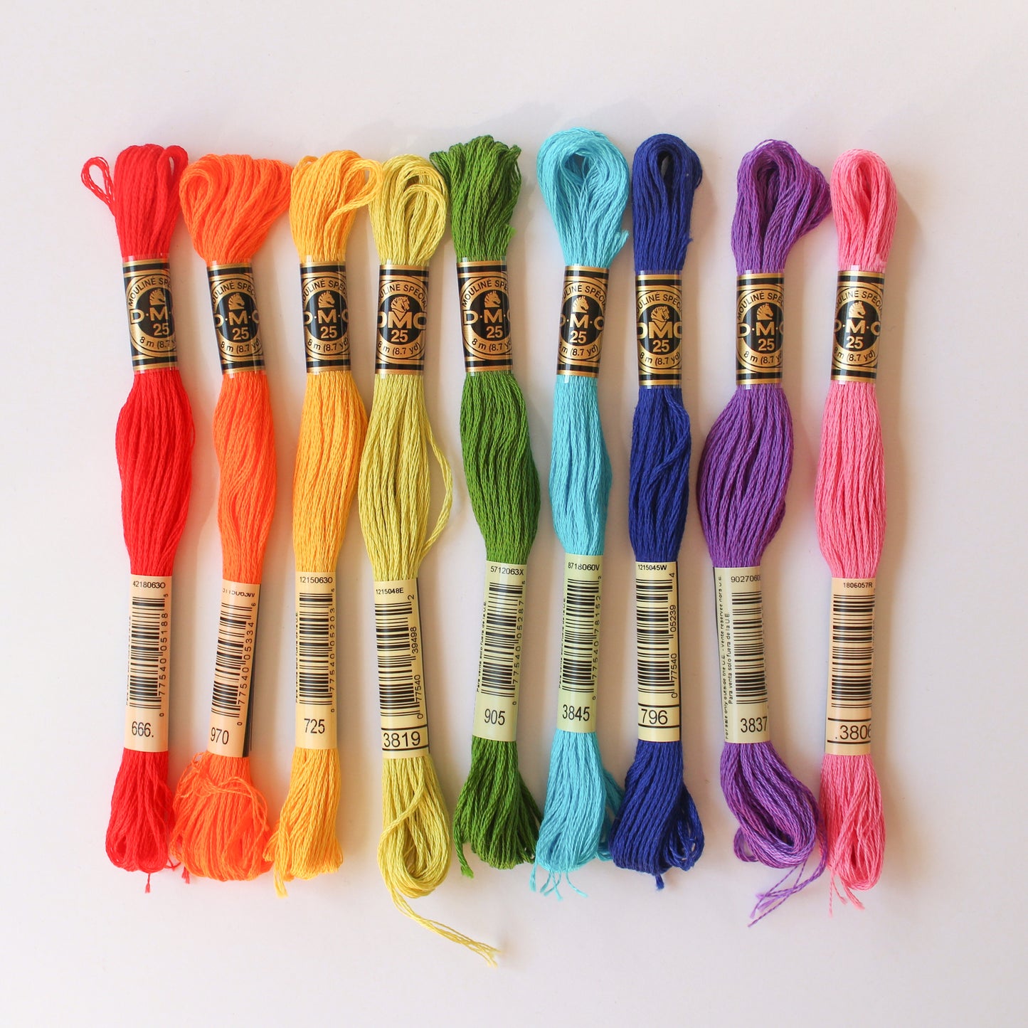 Embroidery Thread Palette - Fremantle Container Rainbow