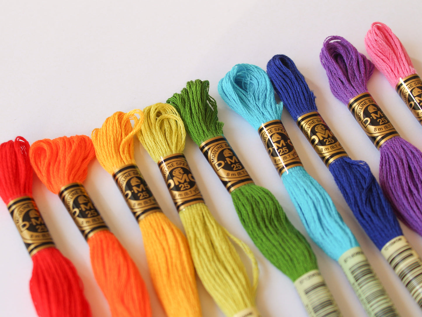 Embroidery Thread Palette - Fremantle Container Rainbow