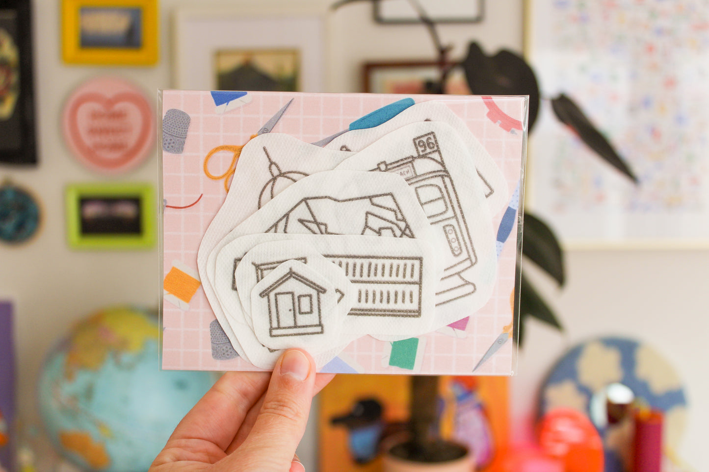Stick and Stitch Hand Embroidery Pack - Melbourne #1