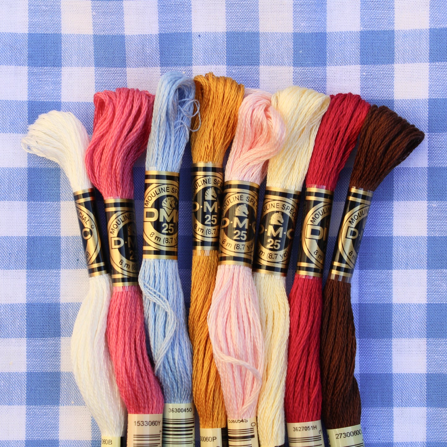 Embroidery Thread Palette - Aunty Lucy's Cakery