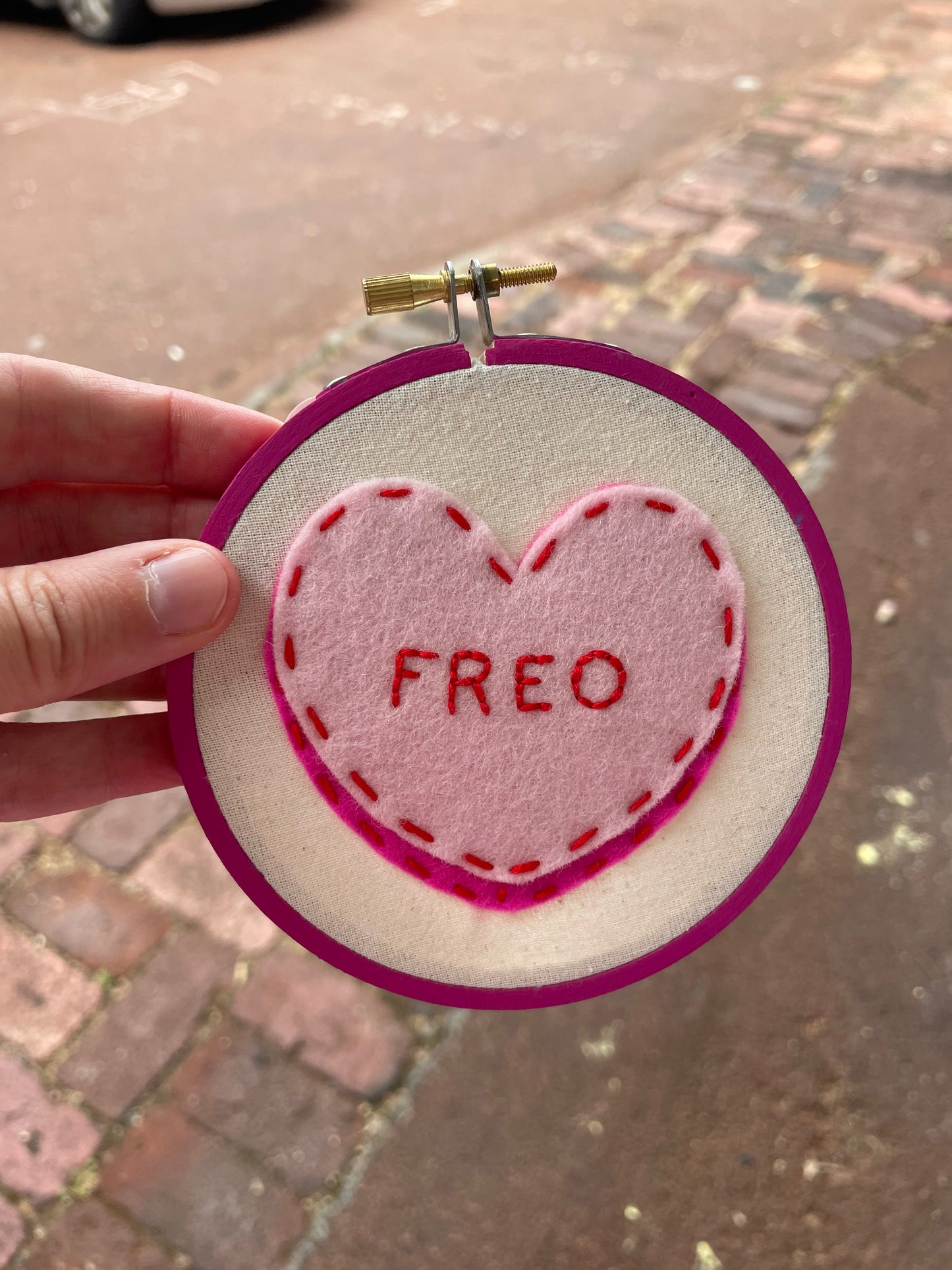 Freo Candy Heart Embroidery