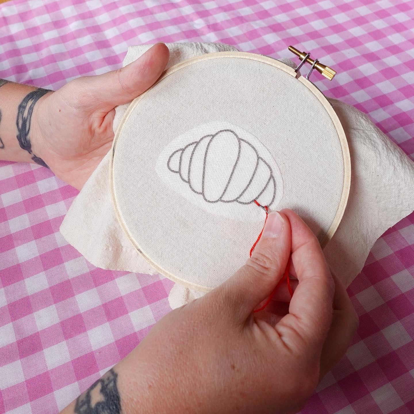 Stick and Stitch Hand Embroidery Pack - Bakery #1