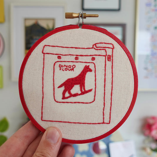 Dingo Flour Embroidery