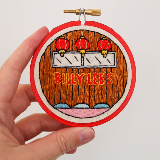 Billy Lee's Chinese Restaurant Embroidery