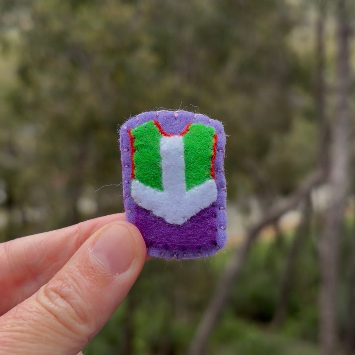 **PREORDER** Freo Dockers Felt Badge