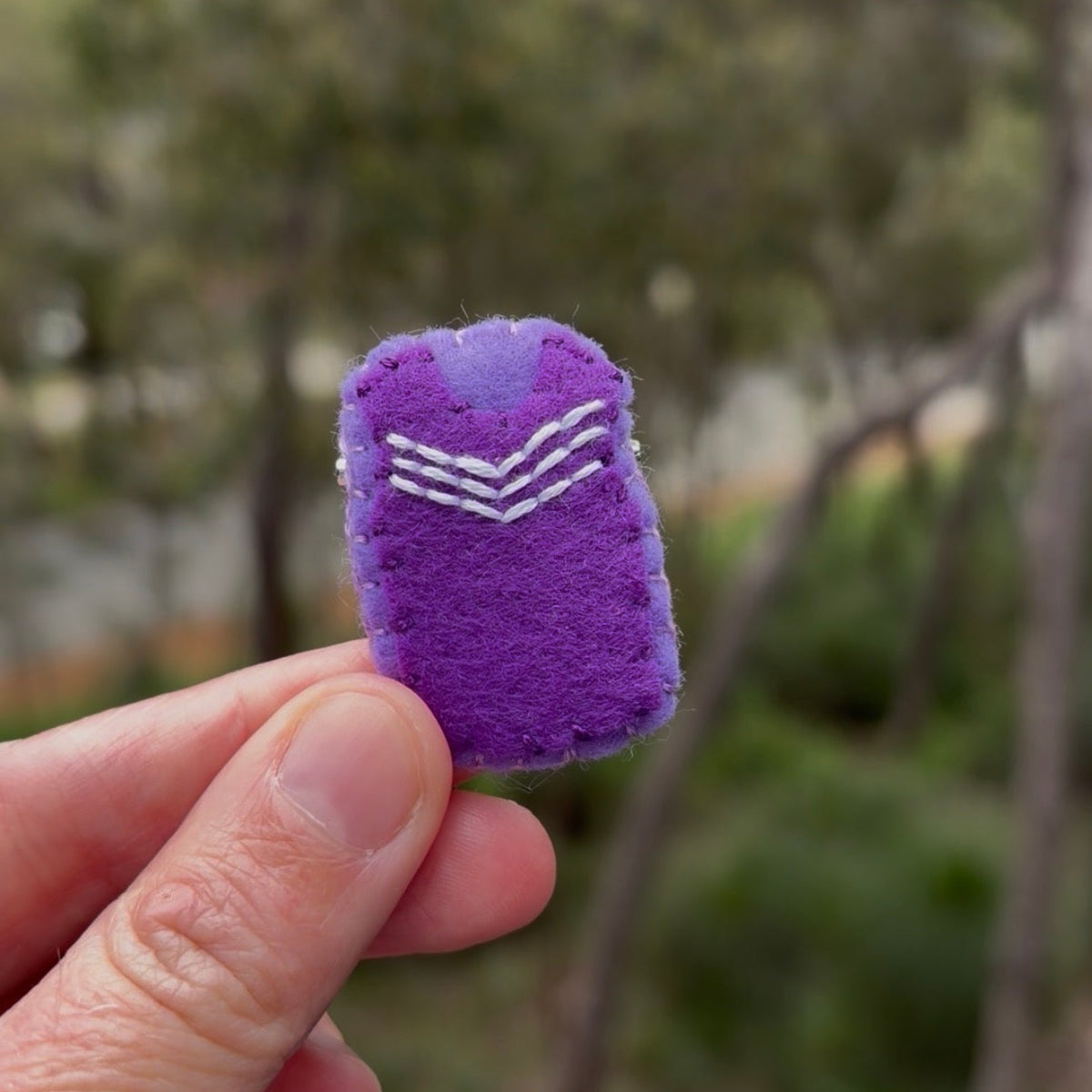**PREORDER** Freo Dockers Felt Badge