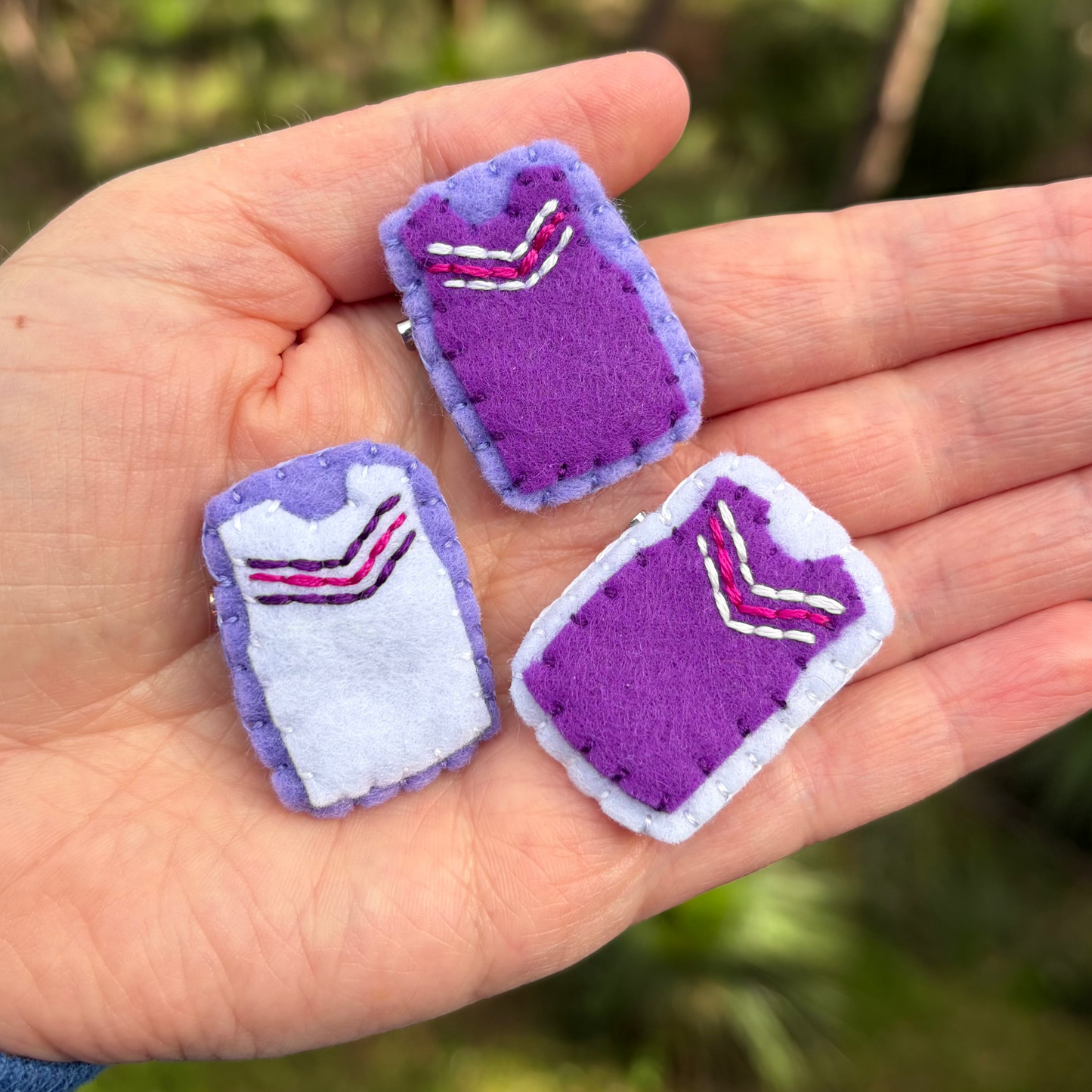 AFLW Freo Dockers Felt Badge