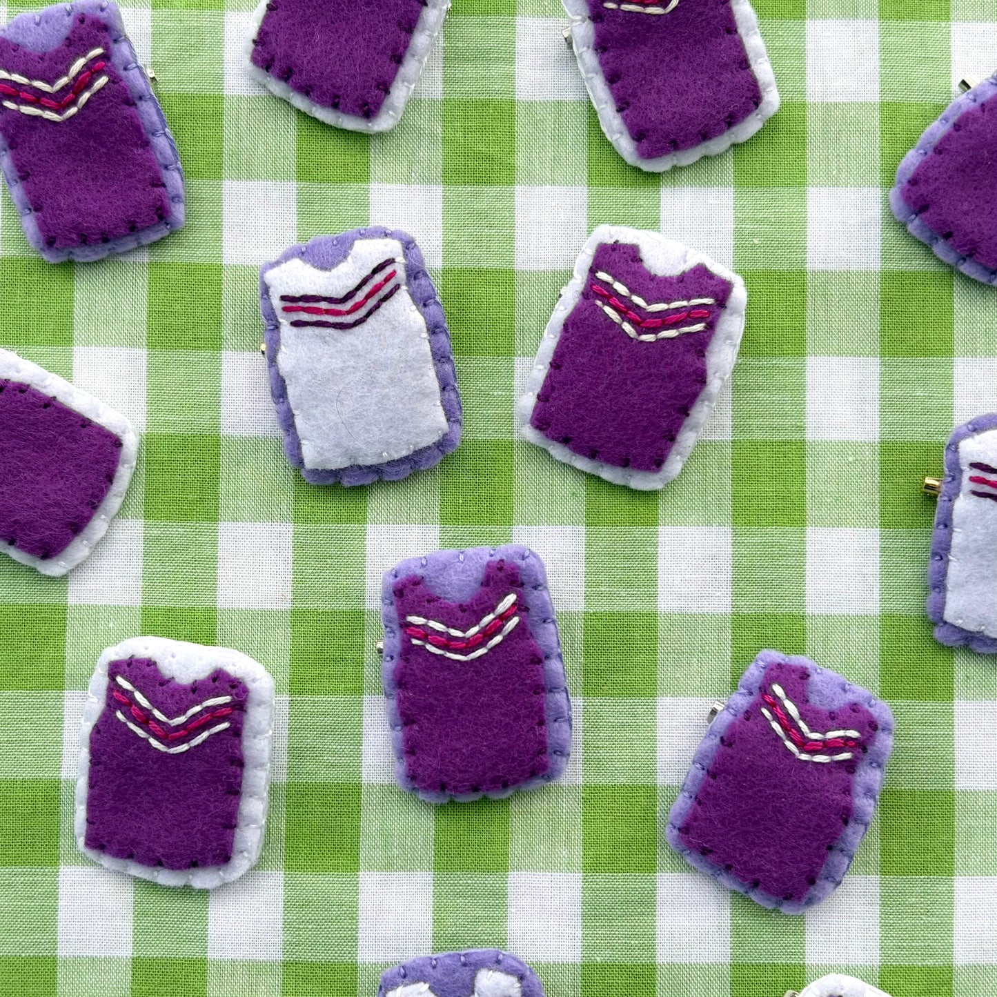 AFLW Freo Dockers Felt Badge
